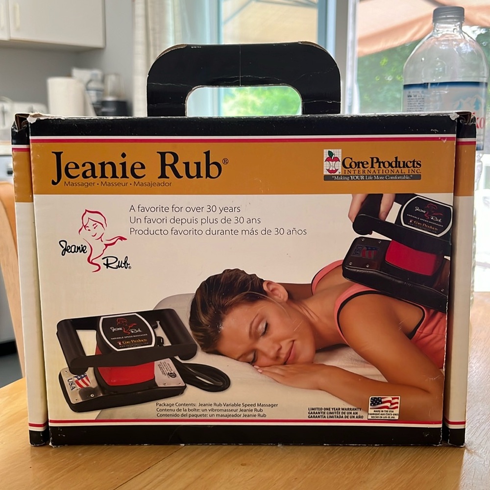 Core Produces Jeanie Rub Variable Speed Massager